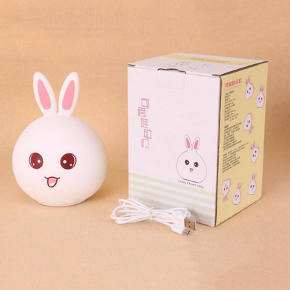 Rabbit Silicone Lamp Nursery Lamps for Room