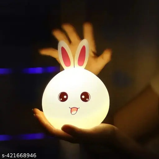 Rabbit Silicone Lamp Nursery Lamps for Room